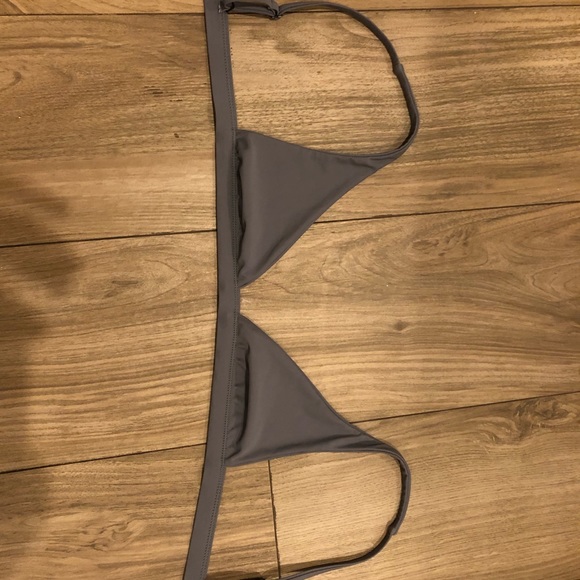 Ark Swimwear Grey Bralette Bikini Top - Medium - Picture 6 of 8